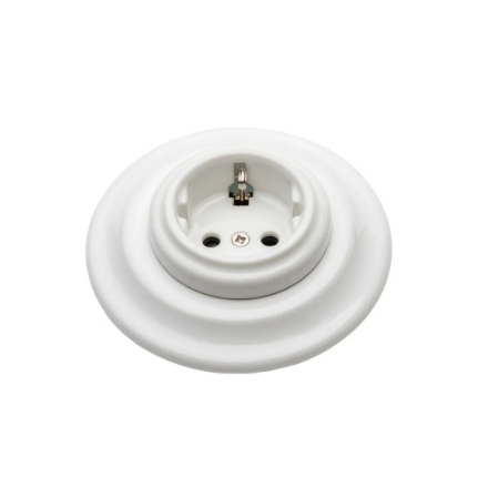 Enchufes de porcelana clásicos | Seguridad y elegancia en tu hogar