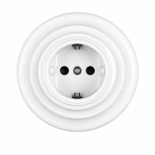 Enchufes de porcelana clásicos | Seguridad y elegancia en tu hogar